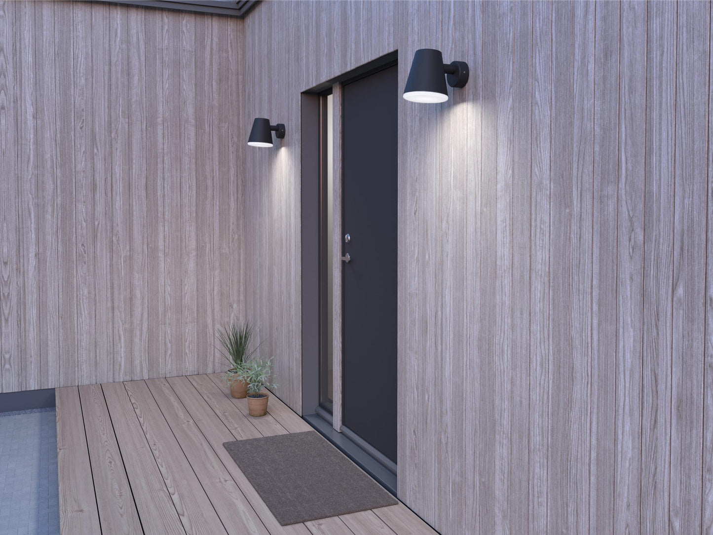 Mist Outdoor Wall