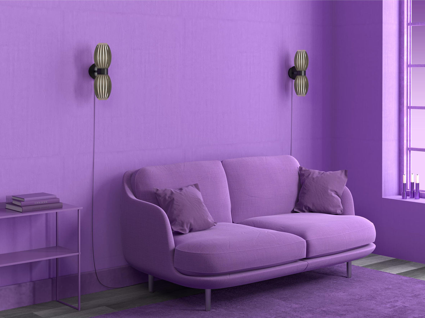Tentacle Wall Lamp Duo