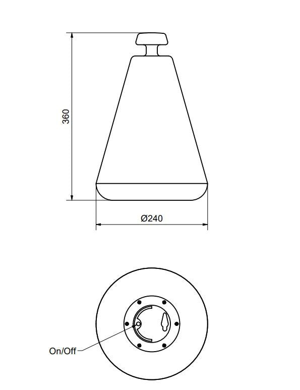 Buoy Chargeable Outdoor Lamp