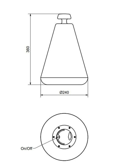 Buoy Chargeable Outdoor Lamp